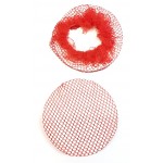 Plasa pentru cocuri de par model balerina, Cod BLR03 Rosu